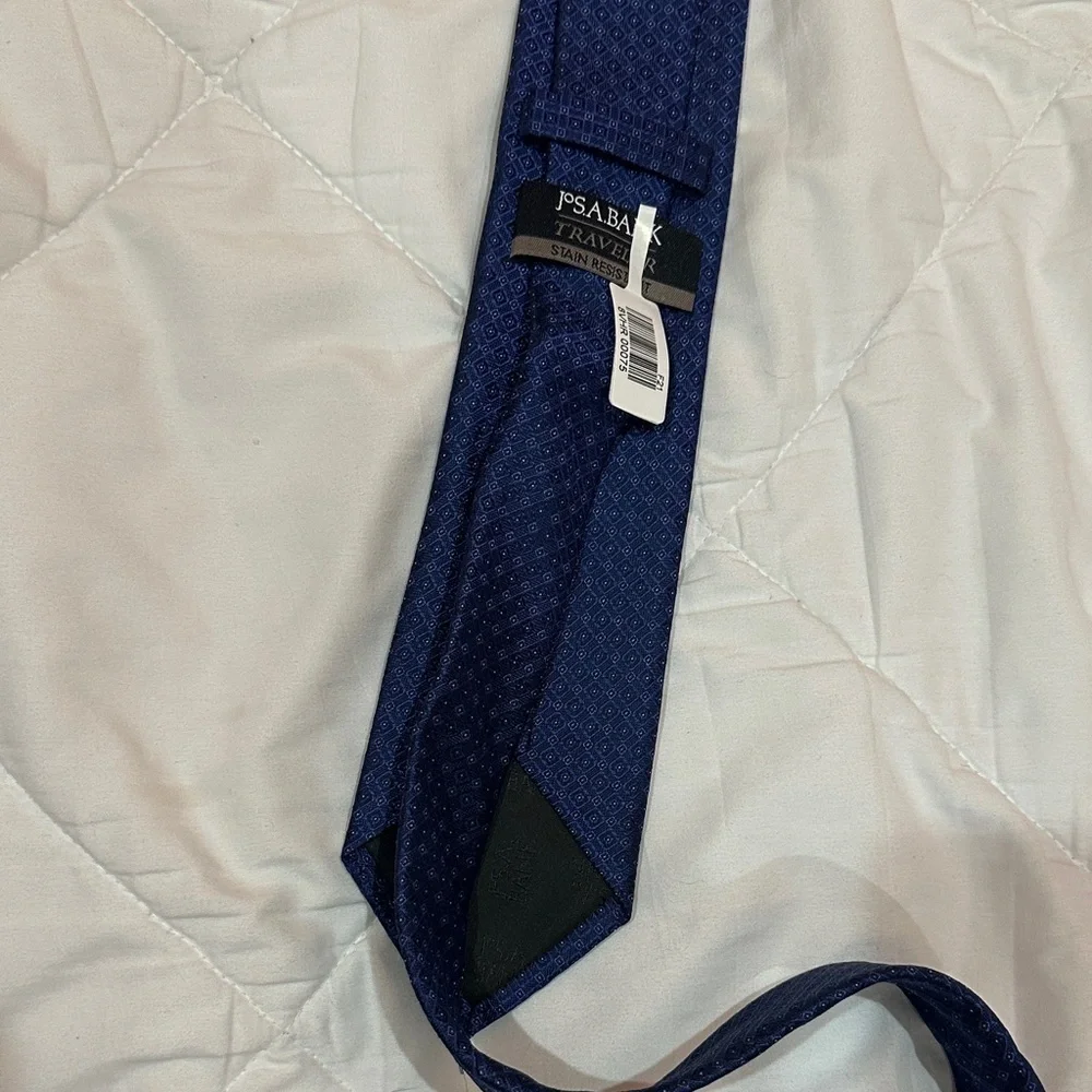 NEW Jos. A. Bank Classic Dark Blue Tie